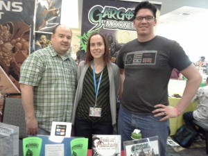 Tim Bach, Nicole Boose and Brian Atkins at Project: Comic Con