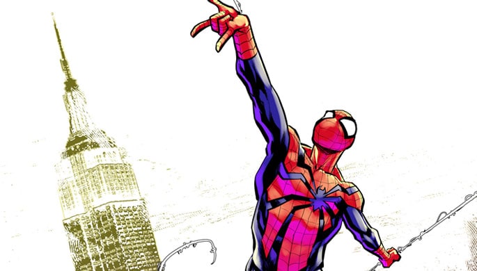 Digital Inking Finishing - Spider-Man